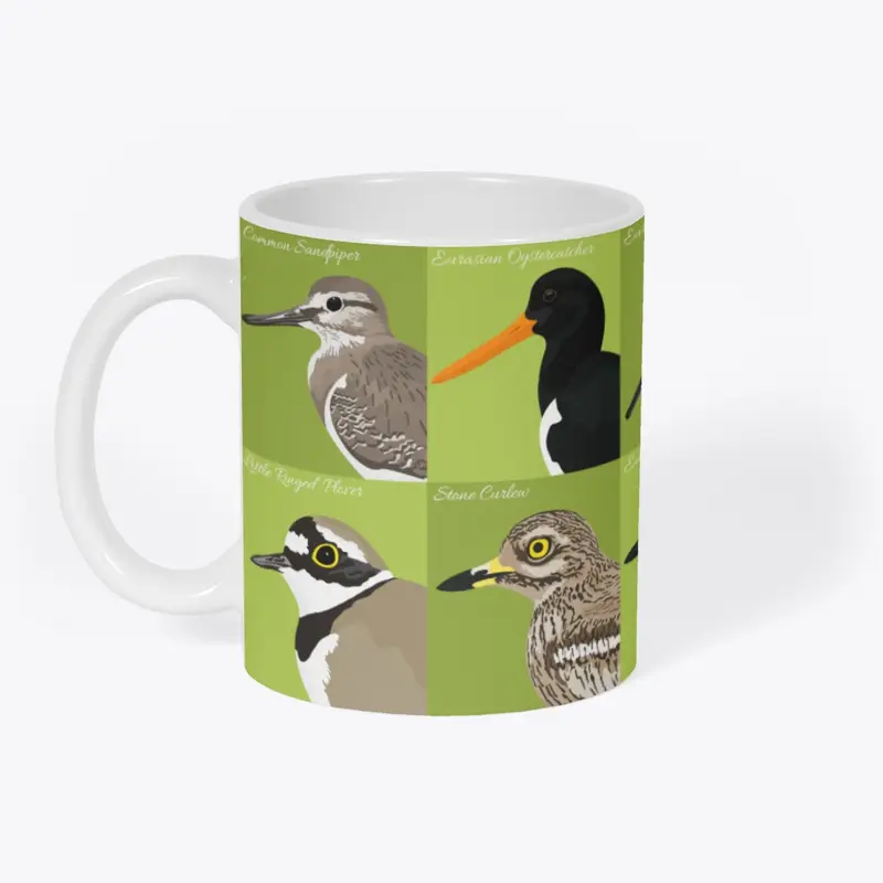 British Breeding Waders Coffee Mug