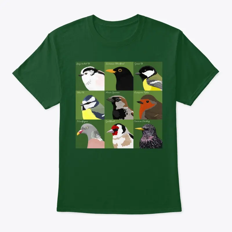 British Garden Birds T-Shirt